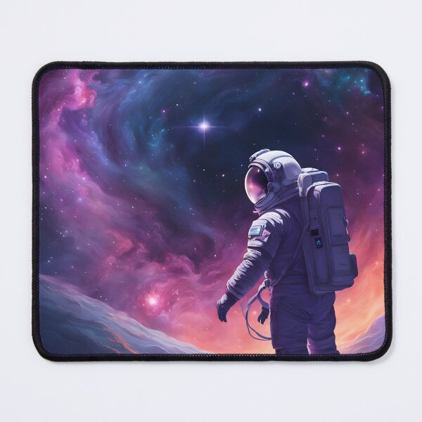 Item preview, The Lone Astronaut #10 Exploring Space designed and sold by nocturnAIArt.
