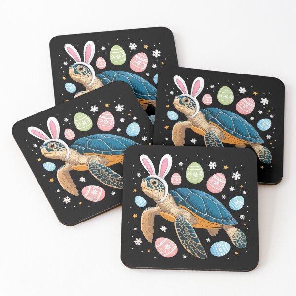 Item preview, Easter Turtle with Bunny Ears designed and sold by jkrphoto.