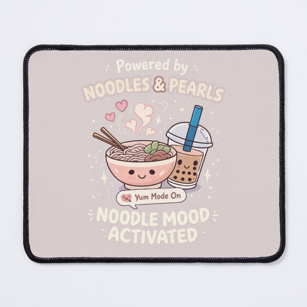 Item preview, Cute Noodle Boba Tea T-Shirt Hoodie Mug Sticker Kawaii Tee designed and sold by KDesignCrafts.