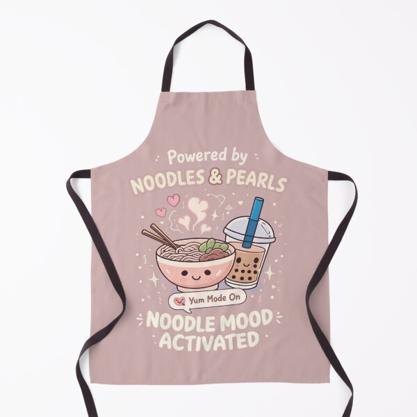 Item preview, Cute Noodle Boba Tea T-Shirt Hoodie Mug Sticker Kawaii Tee designed and sold by KDesignCrafts.
