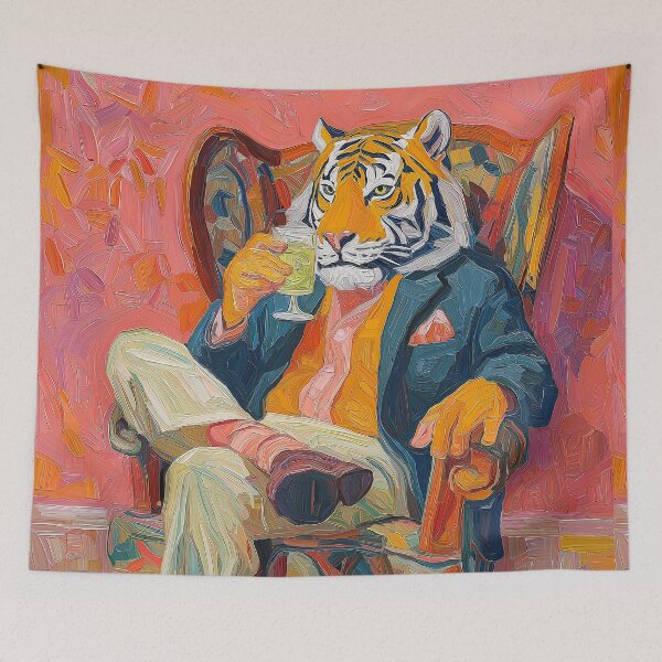 Item preview, High Society Stripes designed and sold by Retro Type.