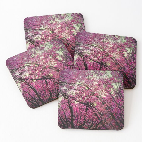 Item preview, Abstract Beautiful Glowing Trees (Pink) designed and sold by SXW Designs.