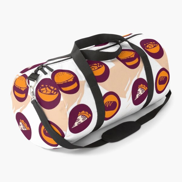 Item preview, Food Colorful Concepts Iconic Symbols Burger Fries Pizza designed and sold by ART ATTACK ZONE.