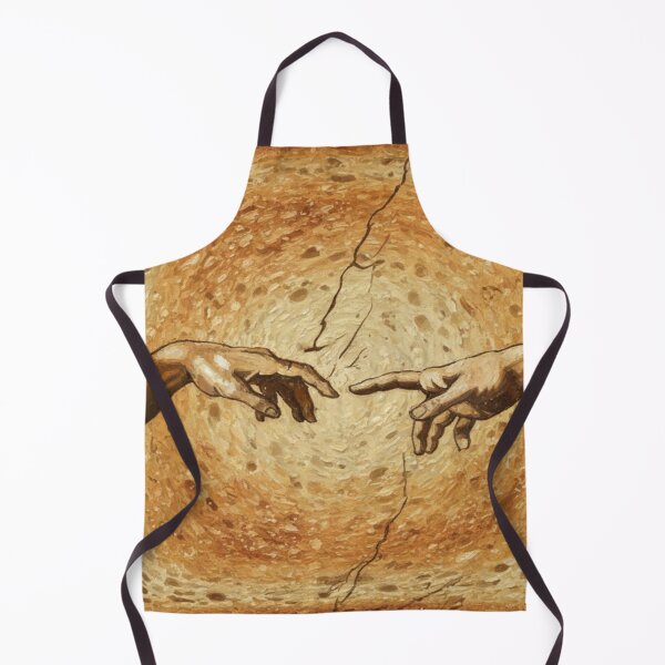Item preview, Michelangelo Creation of Adam on Toasted Bread designed and sold by omerckaca.
