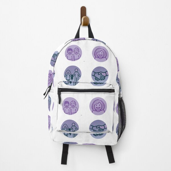 Item preview, Friends Family Love Colorful Concepts Iconic Symbols  designed and sold by ART ATTACK ZONE.