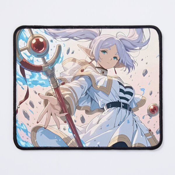Item preview, Arcane Water Mage – Ethereal Anime Sorceress designed and sold by Dyan4.
