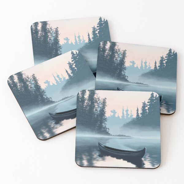 Item preview, Cool Misty Blue Canoe designed and sold by David Minor.