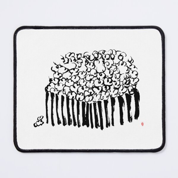 Item preview, Cute Popcorn Art – Retro Movie Night Illustration designed and sold by TaisanNYC.