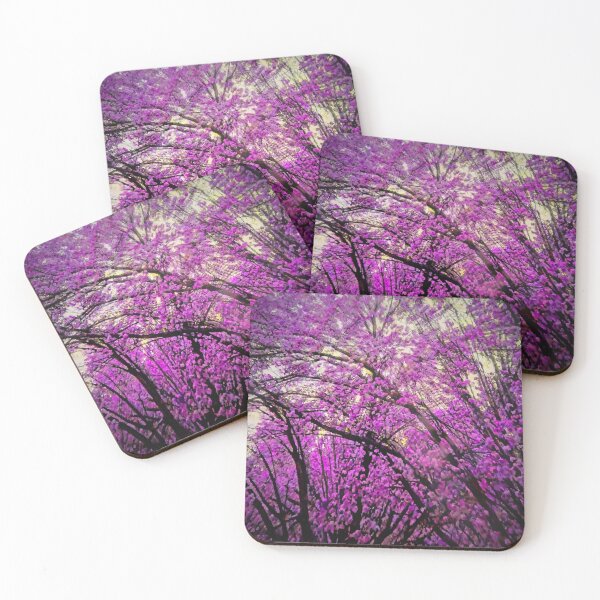 Item preview, Abstract Beautiful Glowing Trees (Fuchsia) designed and sold by SXW Designs.
