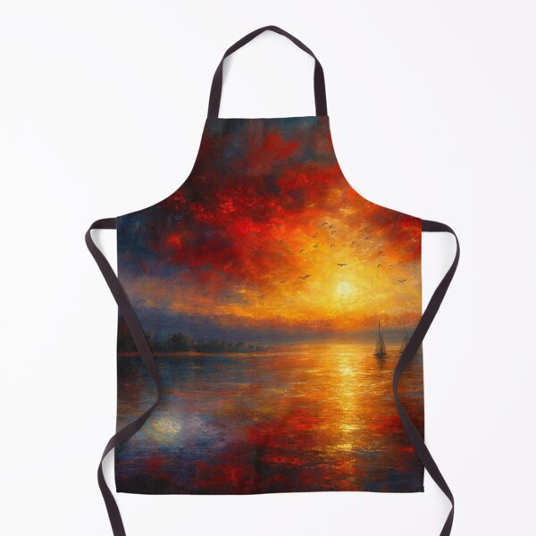 Item preview, Sunset Sailboats Over Calm Water designed and sold by Joey Santiago.