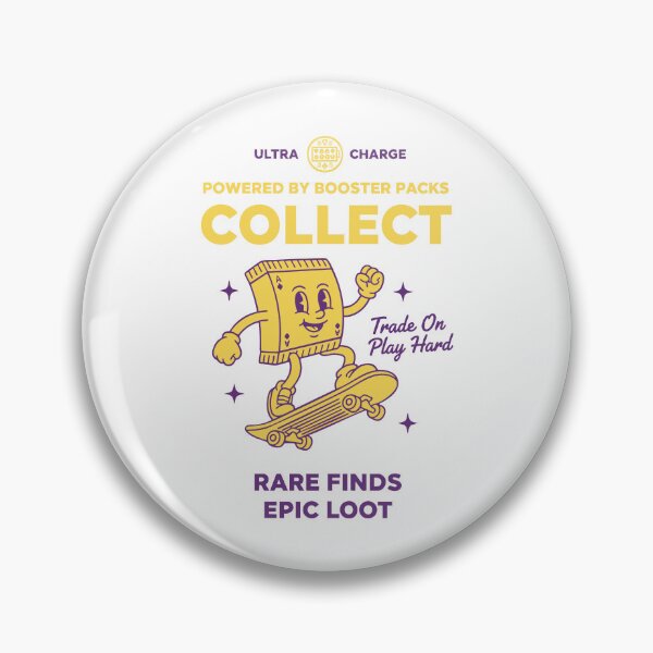 Item preview, Collect Powered By Booster Packs Rare Finds Epic designed and sold by LuminOrb.