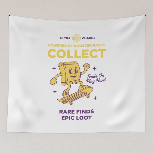Item preview, Collect Powered By Booster Packs Rare Finds Epic designed and sold by LuminOrb.