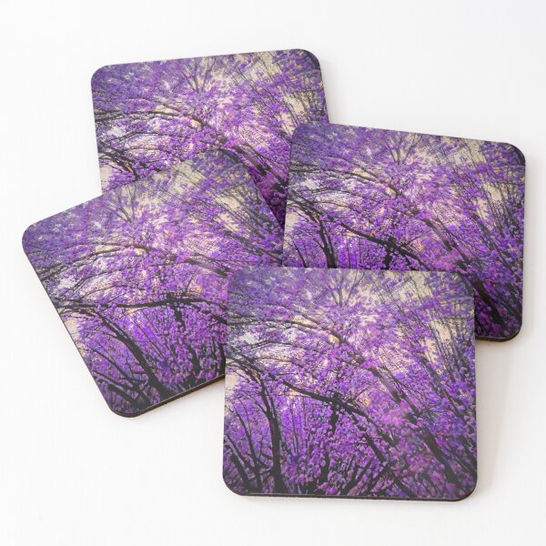 Item preview, Abstract Beautiful Glowing Trees (Lilac) designed and sold by SXW Designs.