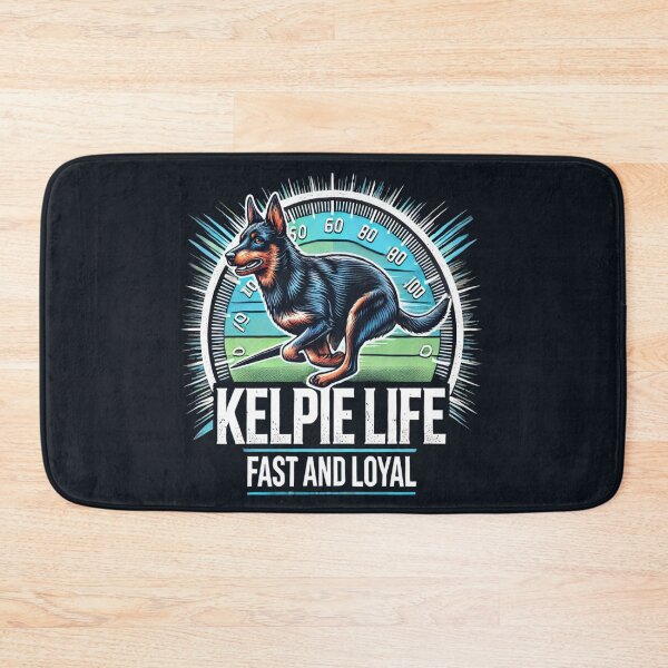 Item preview, Australian Kelpie Fast and Loyal – Working Dog Breed Graphic Shirt designed and sold by Globalcitytees.
