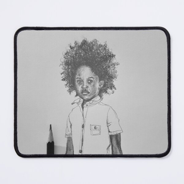Item preview, Expressive Child Portrait – Detailed Pencil Illustration designed and sold by Sarah – Fine Art & Photography.