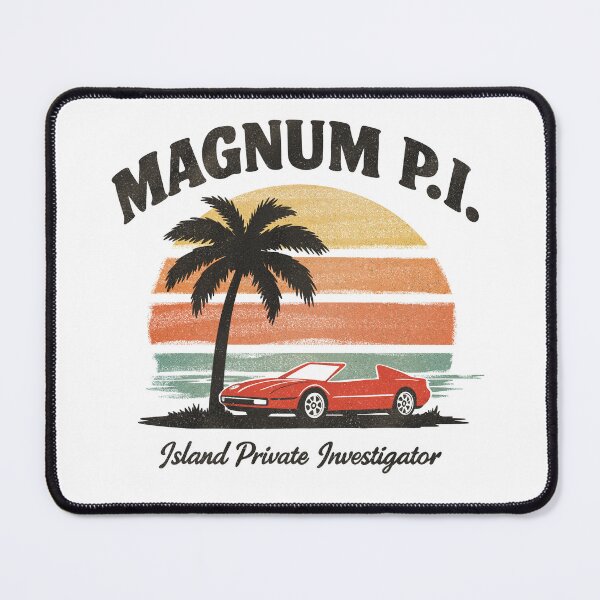 Item preview, Magnum P.I Retro designed and sold by ChunkByChunk.