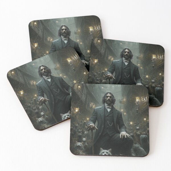 Item preview, Randolph Carter and the Cats of Ulthar designed and sold by mistygate.