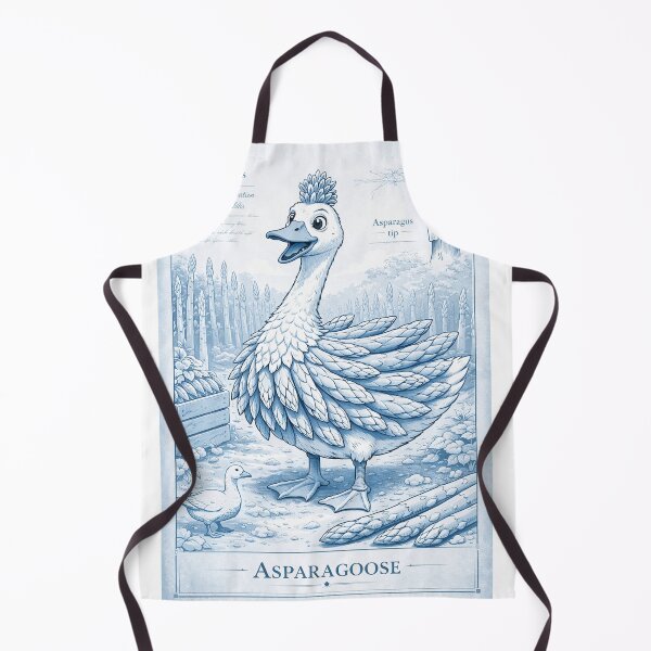 Item preview, Asparagoose bleu designed and sold by LuluLeb.