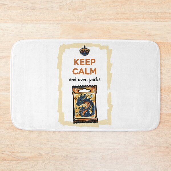 Item preview, Keep Calm And Open Packs Trading Card Booster Pack designed and sold by LuminOrb.