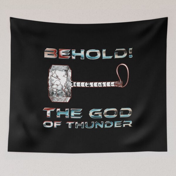 Item preview, Behold! The God of Thunder (NoBackground) designed and sold by xiiisupply.