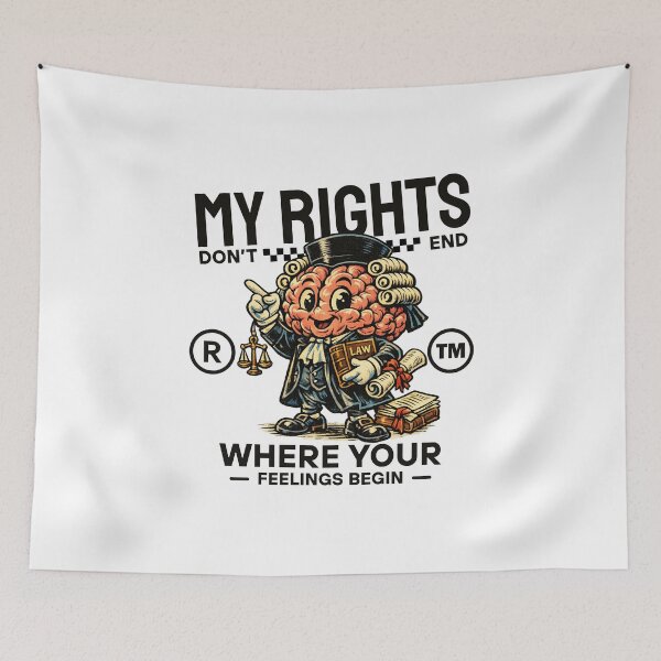 Item preview, My rights don't end where your feelings begin designed and sold by Peerless-Prime.
