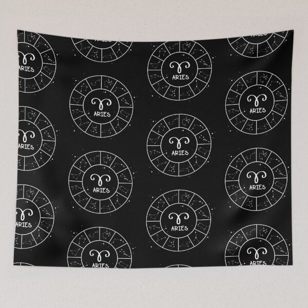 Item preview, Aries Zodiac Minimalist Constellation Design designed and sold by Krasnovaovaova.