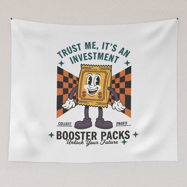Item preview, Trust Me Its An Investment Booster Packs trading designed and sold by LuminOrb.