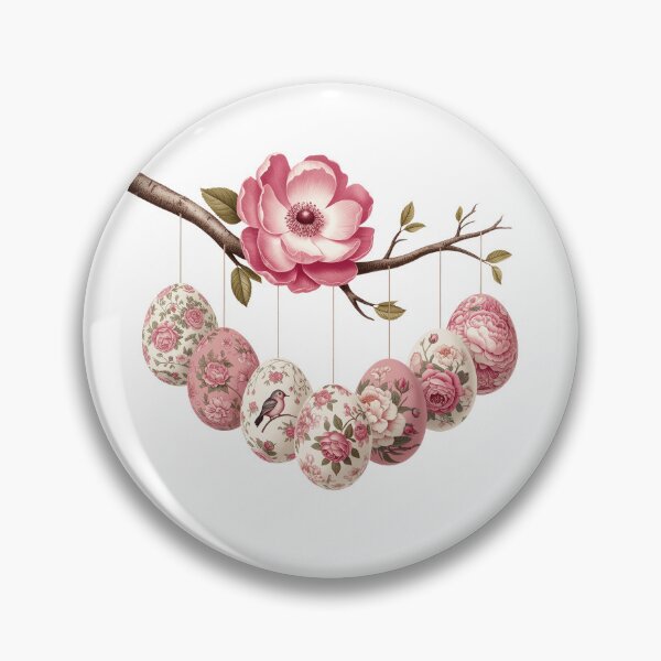Item preview, Floral Decorated Eggs on Branch designed and sold by jkrphoto.