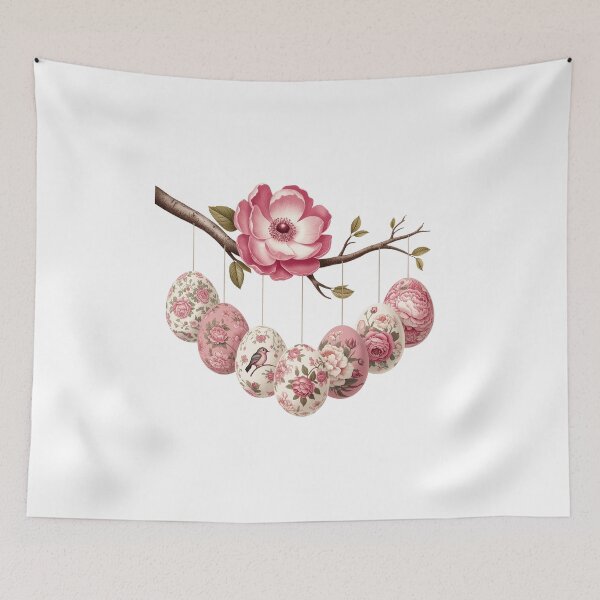 Item preview, Floral Decorated Eggs on Branch designed and sold by jkrphoto.