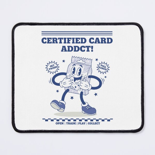 Item preview, Certified Card Addict Trading Card Booster Pack designed and sold by LuminOrb.