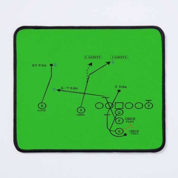 Item preview, Offensive Football Play designed and sold by ColorKitMedia.