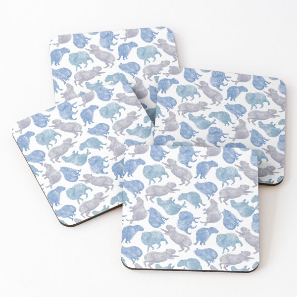 Item preview, Capybara Party Cloud Dancers designed and sold by Kelsey Worth.