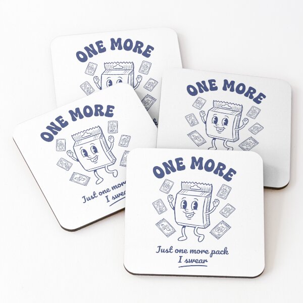 Item preview, One More Pack I Swear Trading Card Collector designed and sold by LuminOrb.
