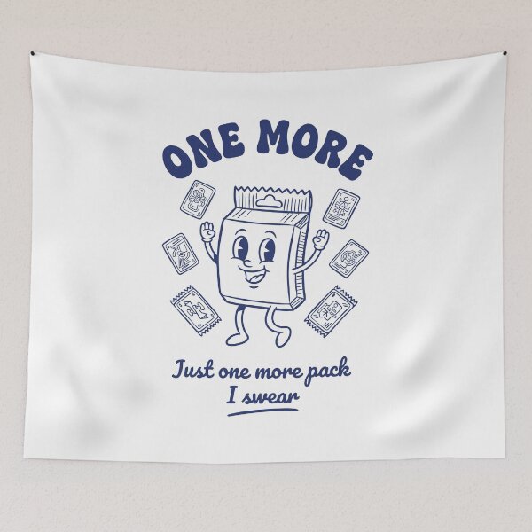 Item preview, One More Pack I Swear Trading Card Collector designed and sold by LuminOrb.