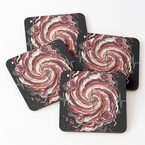 Item preview, The Eternal Pulse: Primordial Vortex - Raw Energy Oil Art designed and sold by Mora Atelier Designs.