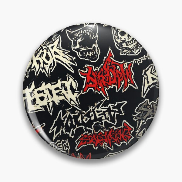 Item preview, band logo pattern designed and sold by aliraweb.
