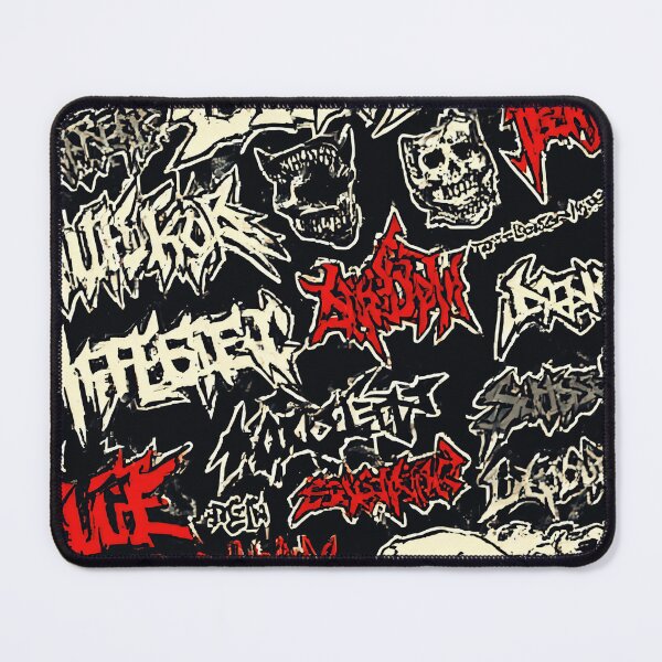 Item preview, band logo pattern designed and sold by aliraweb.
