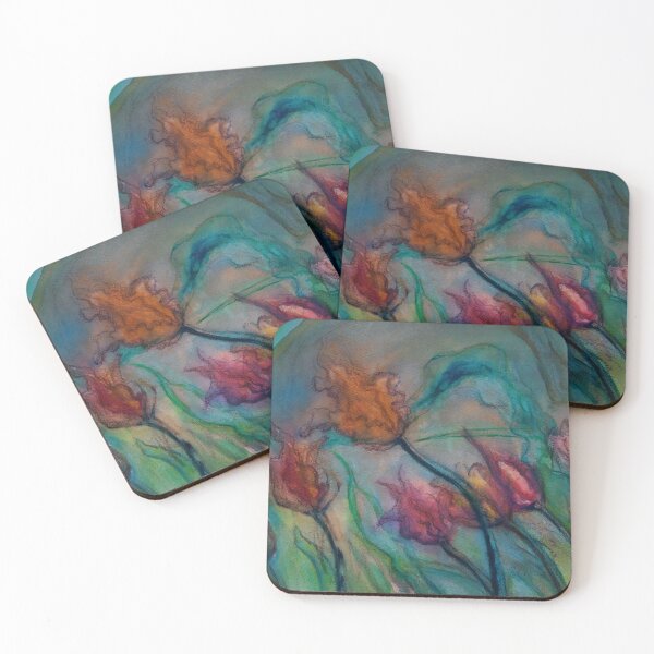 Item preview, Slightly Sanguine Tulips designed and sold by Marzena Salwowska.