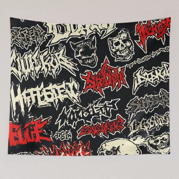 Item preview, band logo pattern designed and sold by aliraweb.
