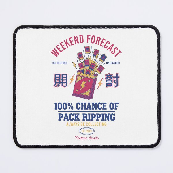Item preview, trading card Weekend Forecast Chance Of Pack designed and sold by LuminOrb.