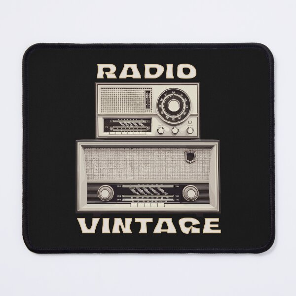 Item preview, Vintage Radio Console Sticker Retro Audio Nostalgia designed and sold by ShadeScapeArt.