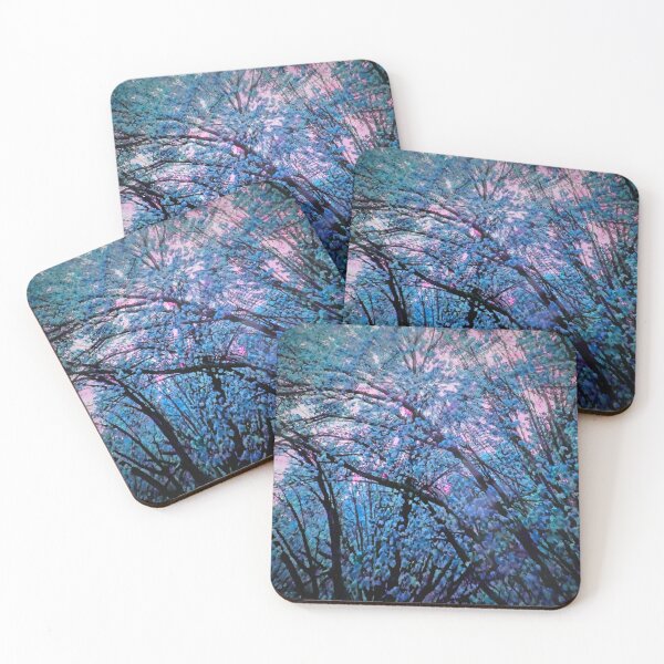 Item preview, Abstract Beautiful Glowing Trees (Turquoise) designed and sold by SXW Designs.