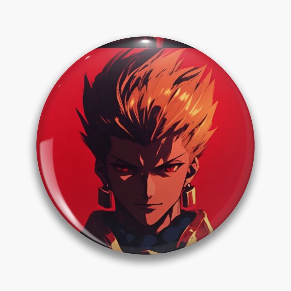 Item preview, Crimson Conqueror – Red Shadow Knight Dark Anime Warrior Art designed and sold by Dyan4.
