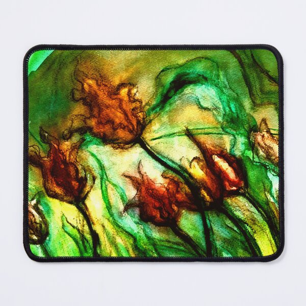 Item preview, Slightly Sanguine Tulips/3 designed and sold by Marzena Salwowska.