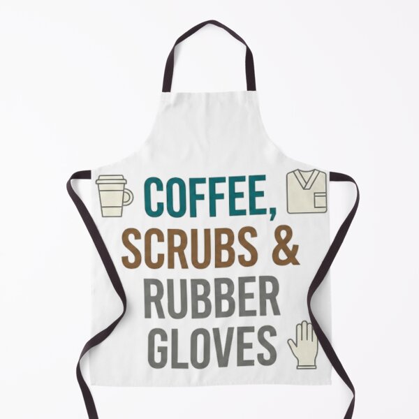 Item preview, Coffee, Scrubs & Rubber Gloves - Modern Medical & Dental Lifestyle designed and sold by DrToothStudio.