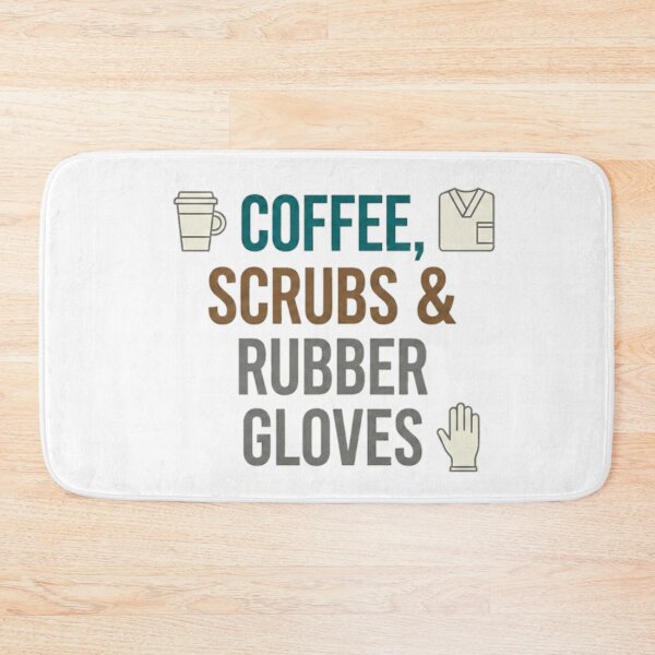 Item preview, Coffee, Scrubs & Rubber Gloves - Modern Medical & Dental Lifestyle designed and sold by DrToothStudio.