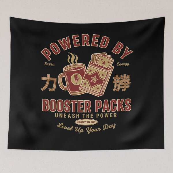 Item preview, Powered By Booster Packs Unleash The Power Level designed and sold by LuminOrb.