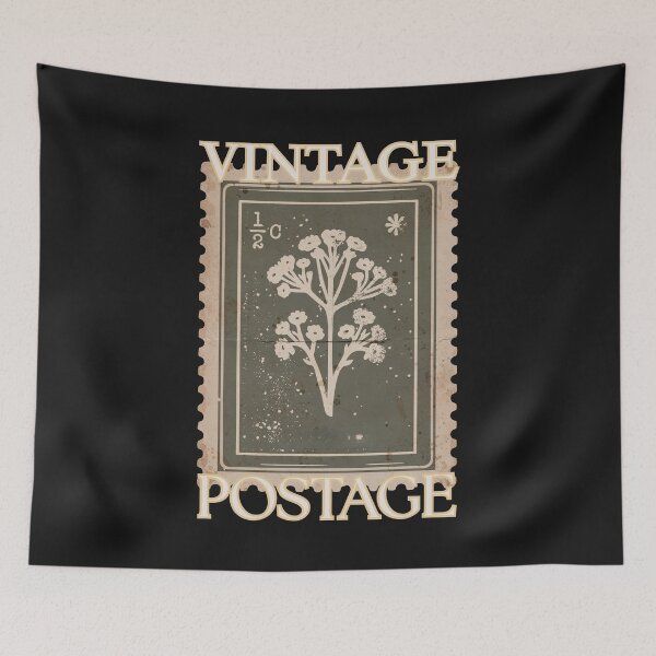 Item preview, Vintage Postage Stamp Sticker Retro Mail Art designed and sold by ShadeScapeArt.