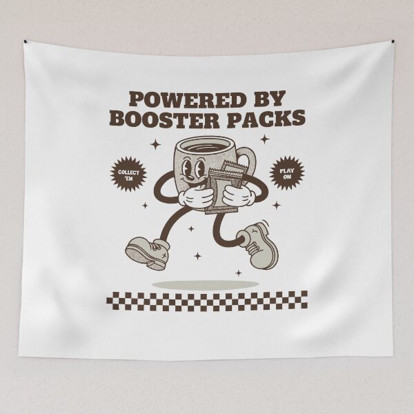 Item preview, Powered By Booster Packs Trading Card Collector designed and sold by LuminOrb.