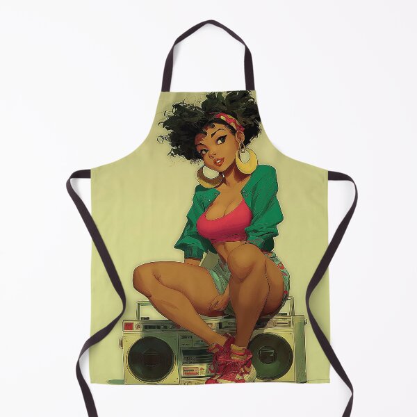Item preview, Curvy Hip-Hop Queen designed and sold by Retro Type.